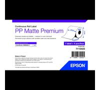 Epson 7113423 étiquette adhésive blanche en continu 210mm x 55m rouleau de 4 pièces