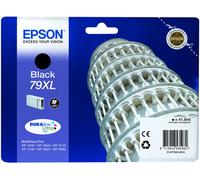 Epson 79 XL ''Tour de Pise'' Cartouche d'encre originale grande capacité C13T79014010 - Noir