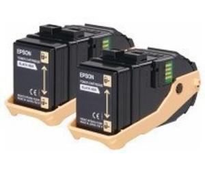 Epson AL-C9300N Double Pack cartouche de toner noir 6500 pages x2 - C13S050609