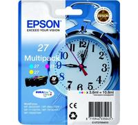 Epson Alarm clock 27 DURABrite Ultra Multi-pack Cartouche d'impression 1 pièce(s) Original Cyan, Magenta, Jaune
