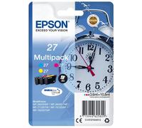 Epson Alarm clock Multipack "Réveil" 27 - Encre DURABrite Ultra C,M,J