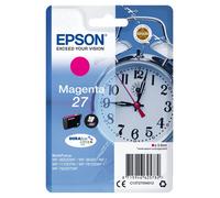 Epson Alarm clock Singlepack Magenta 27 DURABrite Ultra Ink