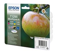 Epson Apple Encre DURABrite Ultra multipack 4 couleurs Pomme T1295, Noir, Cyan, Magenta, Jaune, 11,2 ml, 7 ml, 1 pièce(s), Multi pack C13T12954022