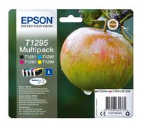 Epson Apple Multipack "Pomme" (T1295) - Encre DURABrite Ultra N, C, M, J