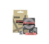 EPSON Bande d'écriture LK LK-4RBJ C53S672071, 12 mm noir sur rouge