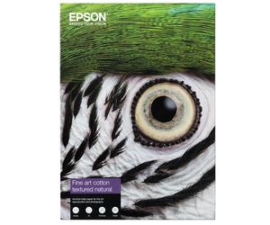 Epson Beaux-Arts Coton Texturé Naturel II 300 g/m², A2 25 Drap
