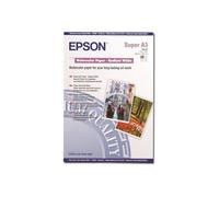 Epson - Blanc rayonnant - A3 plus (329 x 423 mm) - 188 g/m² - 20 feuille(s) papier aquarelle - pour SureColor P5000, P800, SC-P10000, P20000, P5000, P700, P7500, P900, P9500