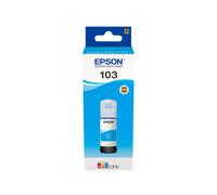 Epson Bouteille d'encre Cyan 103 EcoTank, 65ml, Original, C13T00S24A10 - Compatible L5190, L3156, L3151, L3150, EcoTank L3110