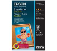 Epson - Brillant - 102 x 152 mm - 200 g/m² - 50 feuille(s) papier photo - pour EcoTank ET-2850, 2851, 2856, 4850; EcoTank Photo ET-8500; EcoTank Pro ET-5800