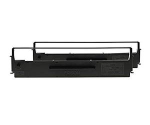 Epson c13S015614 lX300 ruban double - 2 pièces-noir/nylon