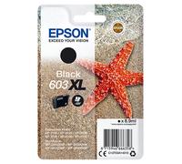 Epson C13T03A14010/603XL - Cartouche d'encre noire haute capacité, 500 pages