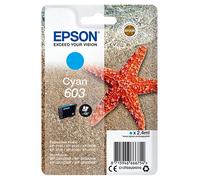 Epson C13T03U24010/603 - Cartouche d'encre cyan, 130 pages