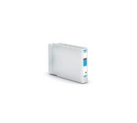 Epson C13T04A24N Cartouche Cyan Originale Extra Haut Rendement pour WF-C8190/WF-C8690, Pack Photo, 1 Pièce