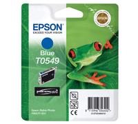 Epson C13T05494020 T0549 cartouche d'encre bleue blister Radio Frequency, 400 pages, contenu 13 ml pour PX-G 920 Stylus Photo R 1800 800
