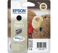 Epson C13T06114010/T0611 - Cartouche d'encre noire, 250 pages