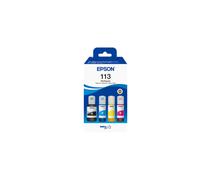 Epson C13T06B640 Pack 4 Cartouches d'Encre Originales - Pigment Noir, Cyan, Magenta, Jaune - 7500/6000 Pages - EcoTank ET-16xxx/ET-5xxx/ET-M16xxx