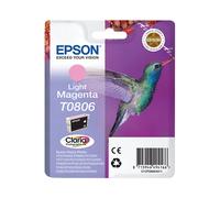 Epson C13T08064011 - Cartouche d'encre Claria Mc Magenta Clair 7.4ml, Jet d'encre, pour Stylus Photo P50/PX660/PX730WD et autres modèles