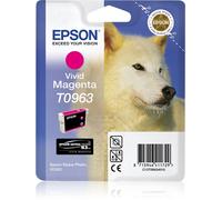 Epson C13T09634010/T0963 - Cartouche d'encre magenta, 865 pages
