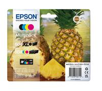 Epson 604XL cartouche d'encre 4 pièce(s) Original Rendement élevé (XL) Noir, Cyan, Magenta, Jaune