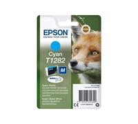 Epson C13T12824022 Cartouche Jet d'Encre Cyan DURABrite Ultra 3.5ml Original, Compatibilité Stylus SX/BX Series, Conditionnement Blister