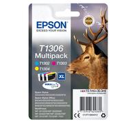 Epson C13T13064012/T1306 - Cartouche d'encre multipack couleurs haute capacité (Pack de 3)