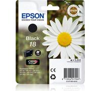Epson C13T18014020 18 cartouche d'encre noire blister Radio Frequency, 175 pages, contenu 5 ml pour Epson XP 30 412