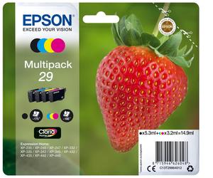 Epson C13T29864012|29 Cartouche d'encre multi pack 1 x 5,3ml + 3 x 3,2ml UE4 pour Epson XP 235/335