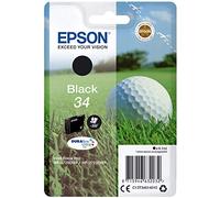 Epson C13T34614010|34 Cartouche d'encre noire, 350 Feuilles 6.1ml pour Epson WF-3720