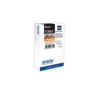 Epson C13T70114010 : Cartouche d'Encre Noire XXL DURABrite Ultra 63.2ml, Jet d'Encre Pigmentée, Compatibilité WorkForce Pro WP-4xxx