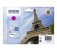 Epson T7023 - 21.3 ml - taille XL - magenta - originale - blister - cartouche d'encre - pour WorkForce Pro WP-4015, WP-4025, WP-4095, WP-4515, WP-4525, WP-4535, WP-4545, WP-4595
