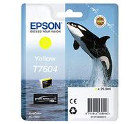 EPSON - C13T76044010 - Cartouche d'Encre T7604 - Jaune - 25.9 ml