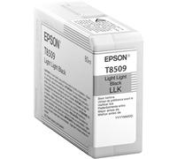 Epson C13T850900 Cartouche d'encre d'origine Noir Clair Amazon Dash Replenishment est prêt