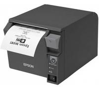 Epson C31CD38032 - TM-T70II, USB, RS232 - Dark Grey, 180 dpi - INCL.: Power Supply Unit, Power Cable (EU), Order Separately: Interface Cable