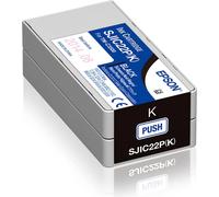 Epson C33S020601 Cartouche d'encre noire originale Epson (C33S020601,SJI-C-22-P-(K))