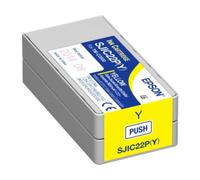 Epson SJIC22P(Y): Ink cartridge for ColorWorks C3500 (yellow)