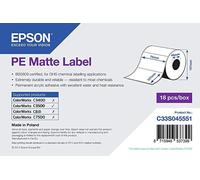 EPSON C33S045551 Étiquette PE Opaca 76 Mm X 127 Mm Pour Colorworks C3500 (220)