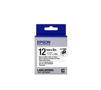 EPSON C53S654024 LabelWorks LK-4WBQ - Black on white - Roll (1.2 cm x 5 m) 1 rol