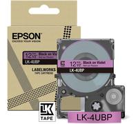 Epson C53S672101 Ruban Noir(e)SurViolet Original LK-4UBP