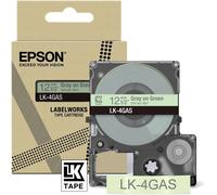 Epson C53S672105 Ruban GrisSurVert brillant Original LK-4GAS