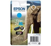 EPSON Cartouche d'encre T2432 XL Cyan - Eléphant (C13T24324012)