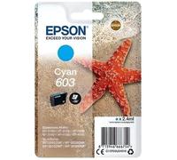 Epson 603 Cartouche d'encre Cyan Original C13T03U24010