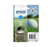 Epson Cartouche d'encre Cyan 34 DURABrite Ultra, 4.2ml, 300 pages, rendement standard, pour WorkForce Pro WF-3720DWF/WF-3725DWF, C13T34624010