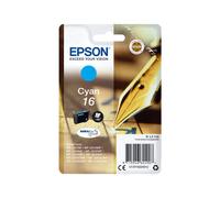 Epson Cartouche d'encre Cyan T16 série Pen and crossword C13T16224012 DURABrite Ultra, 3.1ml, 165 pages, Jet d'encre, WorkForce compatible