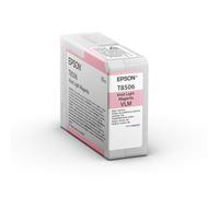 Original Epson C13T85060N / T8506 Cartouche d'encre magenta claire