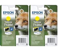 Epson Cartouche d'encre Fox pour Stylus SX445W Series - Jaune (Lot de 2)