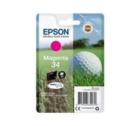 Epson Cartouche d'encre Magenta C13T34634010 DURABrite Ultra, 4.2ml, 300 pages, pour WorkForce Pro WF-372x, encre pigmentaire