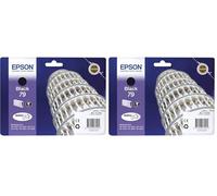 Epson Cartouche d'encre Originale 79 Noir (Lot de 2)