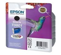 EPSON Cartouche d'encre T0801 Noir - Colibri (C13T08014011)