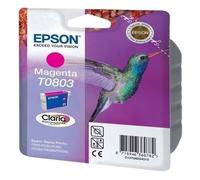 Epson T0803 Magenta Hummingbird Genuine Ink, Claria Photo HD Ink Cartridge