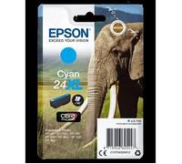 EPSON Cartouche d'encre T2432 XL Cyan - Eléphant (C13T24324012)